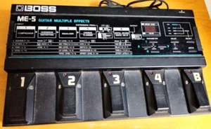 Boss ME-5 Gitarre Multieffektprozessor Vintage Japan getestet funktioniert ohne Handbuch - Bild 1 von 3