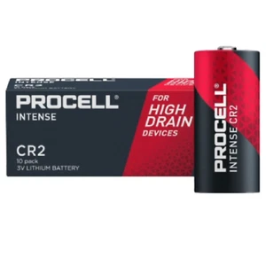 10 x BATERÍAS DE LITIO DURACELL PROCELL INTENSA POTENCIA CR2 ALTO DRENAJE 3V DU16330 - Imagen 1 de 5