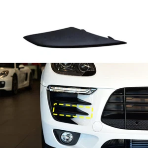 Front Bumper Right Lower Fog Lamp Trim Grill Molding For Porsche Macan 2014-2017 - Foto 1 di 10