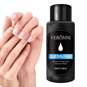 Gel Nail Remover Nail Gel Solution Quick, Professional Nails Polish Remover 35ml - Picture 1 of 12