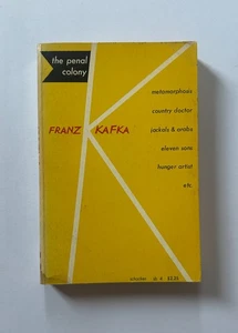 FRANZ KAFKA The Penal Colony: Stories and Short Pieces | 1968 Trade Paperback - Bild 1 von 8