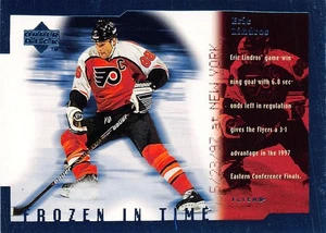 1998-99 Upper Deck Frozen In Time #FT9 Eric Lindros - Picture 1 of 2