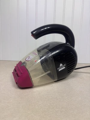 PINK Bissell 33A1 Pet Hair Eraser, Corded Handheld Vacuum Tested - Image 1 of 4