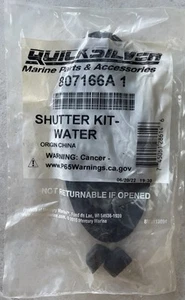 NEW GENUINE OEM QUICKSILVER WATER SHUTTER KIT MERCURY MARINE BOAT 807166A 1 - Picture 1 of 3