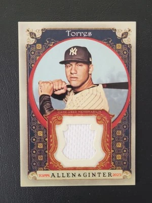 2023 Topps Allen & Ginter - Full Size Relic B Gleyber Torres #AGRB-GT - Image 1 of 2