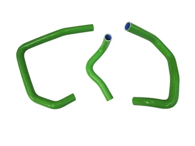 Silicone Radiator Coolant Hose For KAWASAKI NINJA ZX6R ZX636 2005-2006 Green - Image 1 of 4