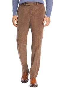 Jack Victor Mens Oslo Regular Fit Corduroy Pants 36 Brown NWT $275 - Picture 1 of 3