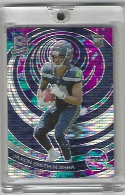Jaxon Smith-Njigba 2023 Panini Spectra Celestial RC SP /99 Seahawks - Image 1 of 2