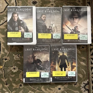 The Last Kingdom: Complete Series, Season 1-5 DVD Set, Reg 1 (US, CA) - Imagen 1 de 1