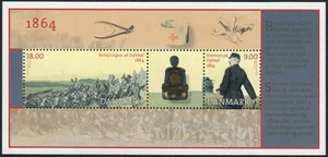 DENMARK. 2014. 27 Kr. Battle of Dybbøl 1864. Souvenir sheet. VF MNH (BL118) - Picture 1 of 1