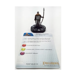 Lote WizKids Heroclix Rohan Soldier #009 (C) casi nuevo - Imagen 1 de 1