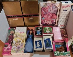 BARBIE Lote de 14 Adornos Vintage En Cajas, Barbie & Me, Little Debbie, Perro - Imagen 1 de 19