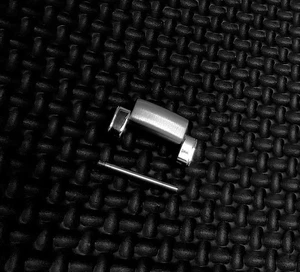 Genuine Breguet 19mm Watch Band Link (One Side Screw) Matte Center #836 - Picture 1 of 8