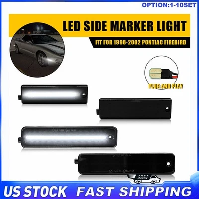 Lámpara de luz LED de humo delantera y trasera para Pontiac Firebird 98-2002 4-40X Foto 1 de 4