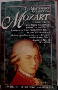 The Masterpiece Collection Mozart Symphony 40 Vintage Cassette Tape - Picture 1 of 1