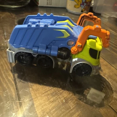 TRANSFORMERS Playskool Heroes RESCUE BOTS Rescan SALVAGE Garbage Truck Bot RARE - Image 1 of 4