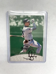 1997 Donruss Signature Series Jay Buhner Millennium Marks MARINERS ON CARD AUTO! - Picture 1 of 2