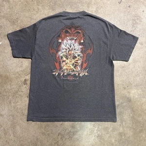 Vintage Dragon Ball Z Shirt Mens XL Gray 90s Goku TV Show Faded Vegeta Anime - Picture 1 of 8