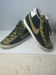 Nike Blazer Suede Futura 624018-031 Art Collab US 13 Black/Green Curry - Bild 1 von 9