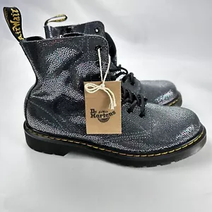 Dr. Martens 1460 DISCO SCHILLERNDE WILDLEDER SCHNÜRSTIEFEL 7 Damen - Bild 1 von 11