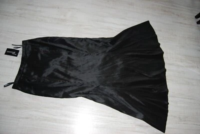 Gr. 76 Laura Scott schwarz Taftrock BAllrock Hochzeit Gothic gefüttert Godetrock - Bild 1 von 4