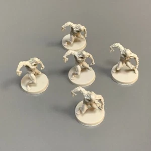 5PCS Xenos Workers Monster Miniatures Zombicide Invader Board Game Models TRPG - Picture 1 of 4