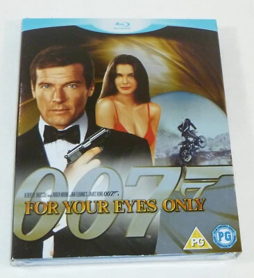 For Your Eyes Only (1981) New All-Region UK Blu-ray w/ Slipcover Foto 1 de 4