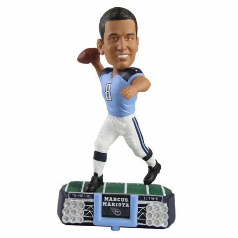 Marcus Mariota Tennessee Titans Stadium Lights Special Edition Bobblehead NFL Cover