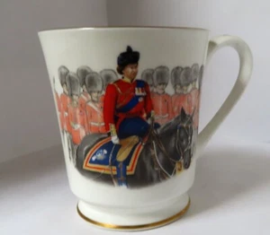 60th Birthday of Queen Elizabeth II Commemorative Mug by Aynsley China, England. - Picture 1 of 9