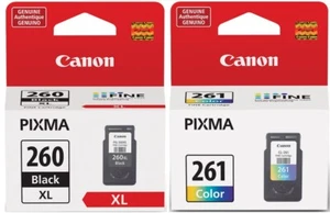 Canon PG-260XL / CL-261 Patronen - passend für PIXMA TS5320, TR7020, TS6420 Drucker - Bild 1 von 3