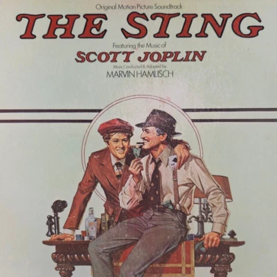The Sting Vinyl Record Vintage Scott Joplin - Image 1 of 4