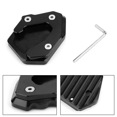 Kickstand Side Stand Extension Plate Fits Benelli Leoncino 500 BJ250 BJ300 Black - Imagem 1 de 4