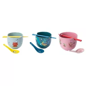 Ciotola Ramen Fandom Varie Snoopy, Stitch, Fragola Shortcake Nuova - Foto 1 di 4