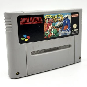 Super Mario World 2 Yoshi's Island Super Nintendo Spiel SNES PAL Version - Bild 1 von 9