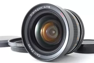 【Opt MINT w/Ring】 Contax Carl Zeiss Distagon T* 18mm f/4 AEG Lens CY Mount JAPAN - Picture 1 of 12