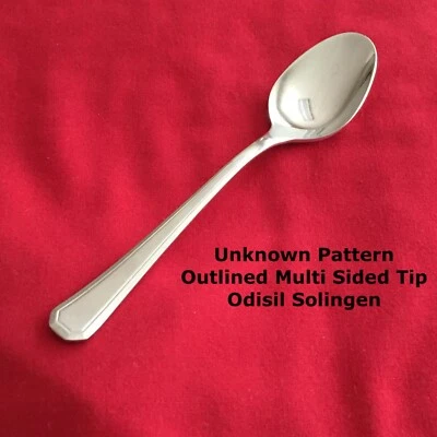 Odisil Solingen UNKNOWN Cucharadita Punta Multi Lado 5 7/8" Cubiertos de Acero Inoxidable Foto 1 de 4