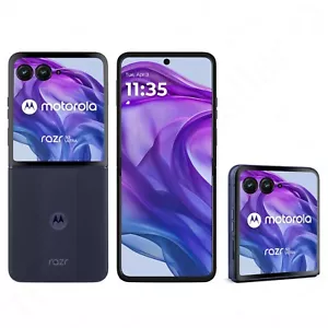 Unlocked Motorola Razr+ 2024 XT2451 6.9 Folding 12GB 256GB 32MP 5G Midnight Blue - Picture 1 of 8