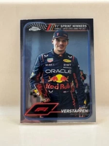 2024 Topps Cromo Fórmula 1 - Ganadores del Sprint Max Verstappen #152 Refractor - Imagen 1 de 3