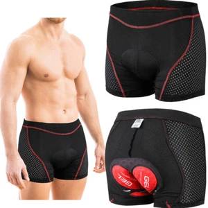 Cycling Bike MTB Shorts Pants Breathable 3D Gel Padded Underwear Shorts for Men - Picture 1 of 13