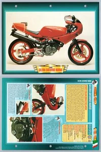 Gilera Saturno Nuovo - 1988 - Modern Classics - Atlas Motorbike Fact File Card - Picture 1 of 1