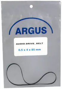 AUDIO / CD BELT : Diameter A = 85 mm x Thickness B = 0.5 mm x Width C = 4 mm - Picture 1 of 3
