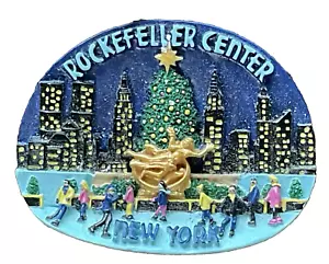 2000 Iconic Rockefeller Center New York Christmas Tree & Prometheus Ornament - Picture 1 of 6
