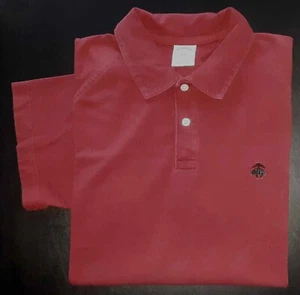 Brooks Brothers 346 Shirt Golf Polo S/S L Polo Shirt Solid Maroon s3957 - Picture 1 of 8