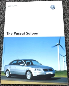 VOLKSWAGEN PASSAT SALOON, INCLUDING W8 UK SALES BROCHURE JULY 2003 - Picture 1 of 11