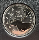 2009 Canada Specimen Quarter, Mint Uncirculated Twenty Five 25 Cent Coin