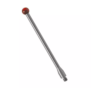 CMM Tastkopf M3 Gewindetonde Taststift 5mm Rubin Kugelspitzen 50mm lang A-5003-0063 - Bild 1 von 3