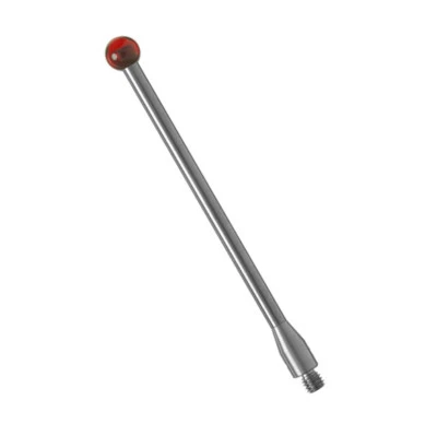 CMM Touch Probe M3 Thread Probe Stylus 5mm Ruby Ball Tips 50mm Long A-5003-0063 - Image 1 of 3