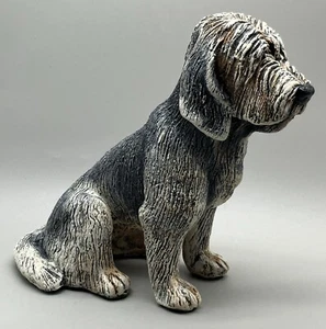 VTG FIGURINE OF A GRAND OR PETIT BASSET GRIFFON VENDEEN DOG T.C. Schoch 1993 - Picture 1 of 6