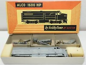 Vintage HobbyTown HO Scale Diesel Alco 1600HP Powered Locomotive Unassembled Kit - Picture 1 of 21