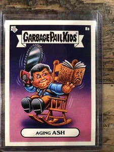 Secchio della spazzatura 2022 Topps bambini ""Oh l'orribile"" onda 2 CENERE INVECCHIATA 8a - Foto 1 di 2